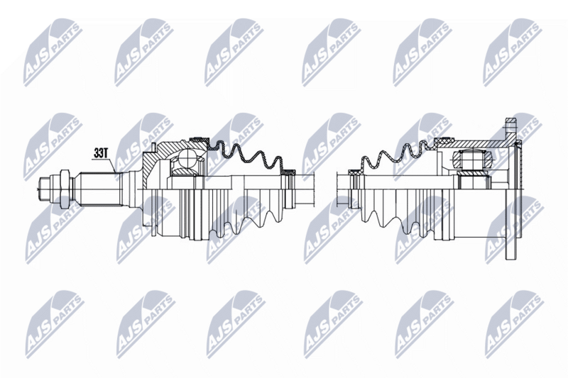 NTY NPW-CH-160 Drive Shaft