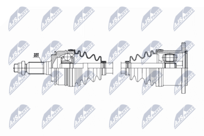 Drive Shaft NTY NPW-CH-160