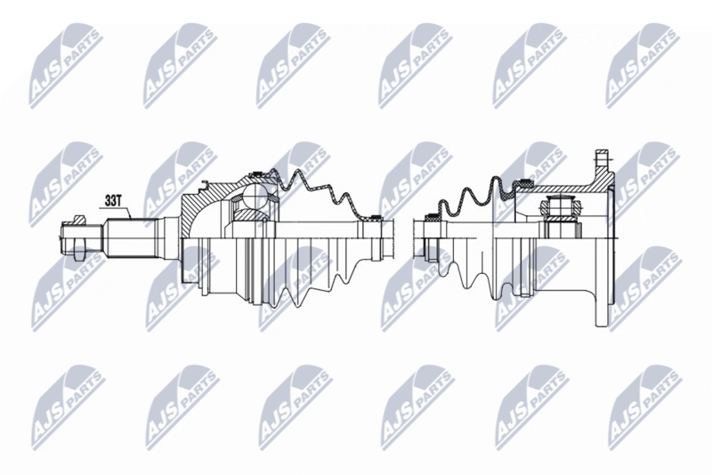 NTY NPW-CH-163 Drive Shaft
