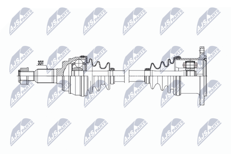NTY NPW-CH-164 Drive Shaft