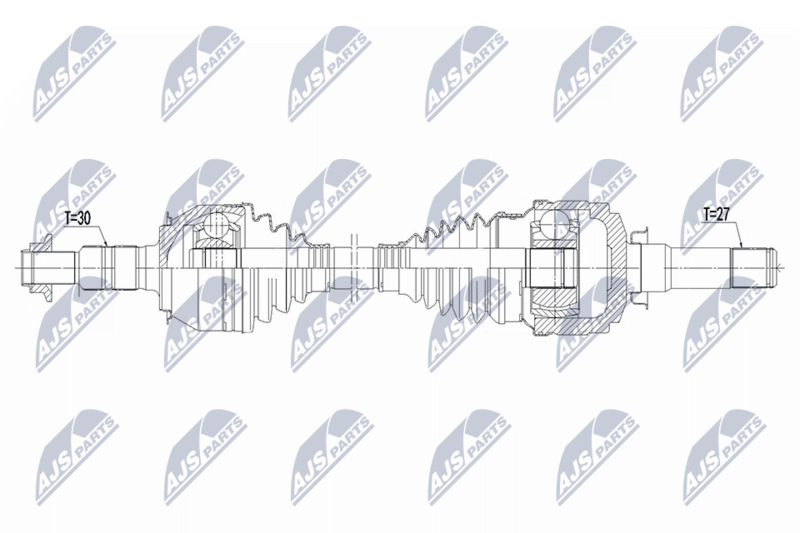 NTY NPW-CH-166 Drive Shaft