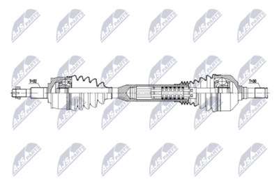 Drive Shaft NTY NPW-CH-170