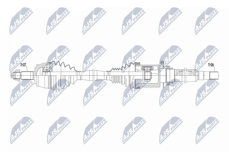 NTY NPW-CH-176 Drive Shaft