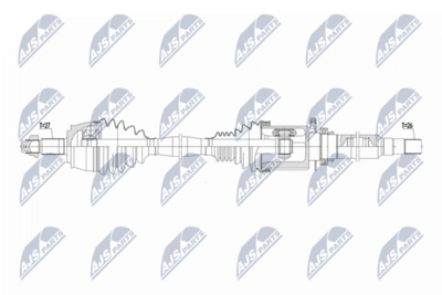 Drive Shaft NTY NPW-CH-176
