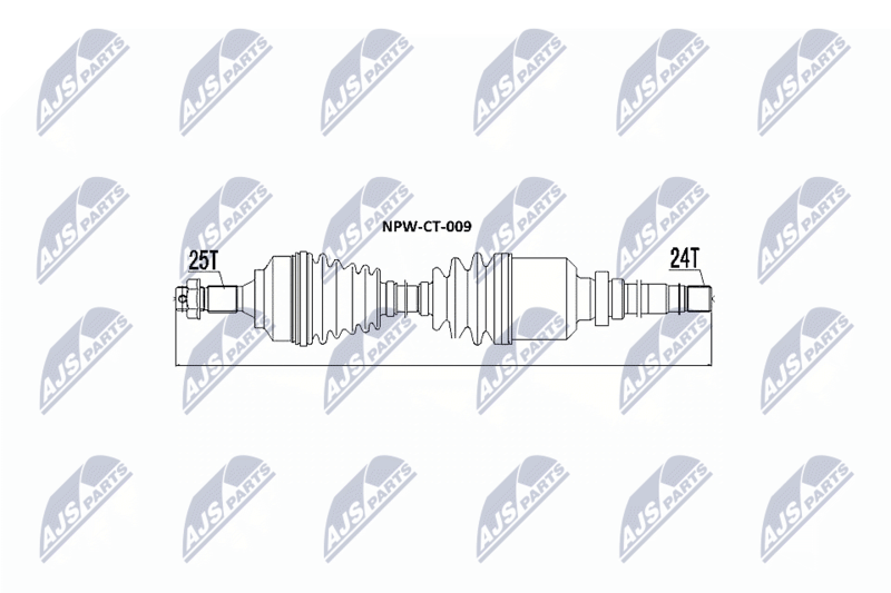 NTY NPW-CT-009 Drive Shaft