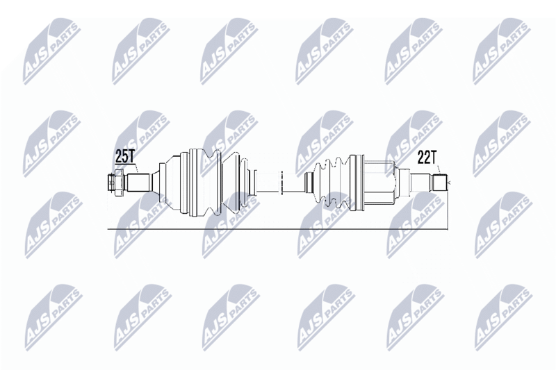 NTY NPW-CT-018 Drive Shaft