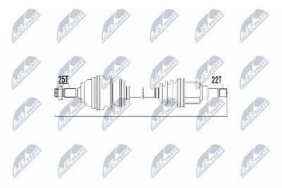 Drive Shaft NTY NPW-CT-018