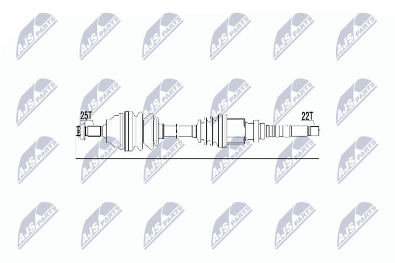 NTY NPW-CT-019 Drive Shaft