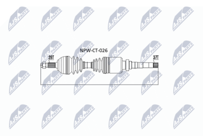 Drive Shaft NTY NPW-CT-026