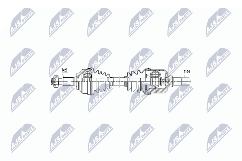 NTY NPW-CT-051 Drive Shaft