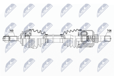 Drive Shaft NTY NPW-CT-055