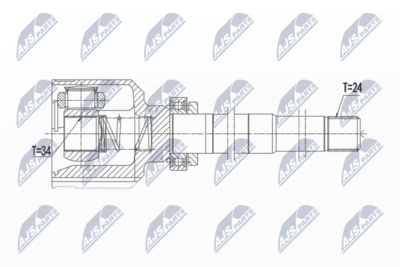 Joint Kit, drive shaft NTY NPW-CT-058