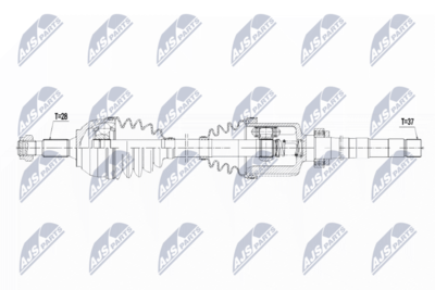 Drive Shaft NTY NPW-CT-061