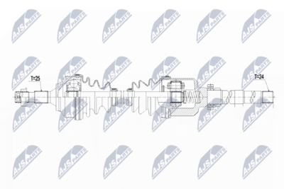Drive Shaft NTY NPW-CT-063