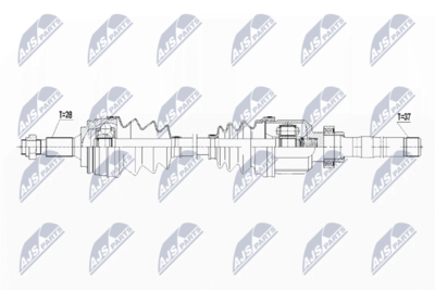 Drive Shaft NTY NPW-CT-073