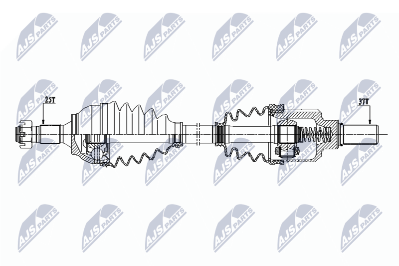 NTY NPW-CT-077 Drive Shaft