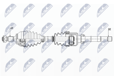 Drive Shaft NTY NPW-CT-079