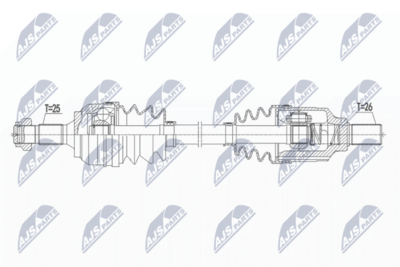 Drive Shaft NTY NPW-CT-087