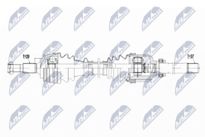 Drive Shaft NTY NPW-CT-097