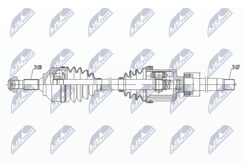 NTY NPW-CT-099 Drive Shaft