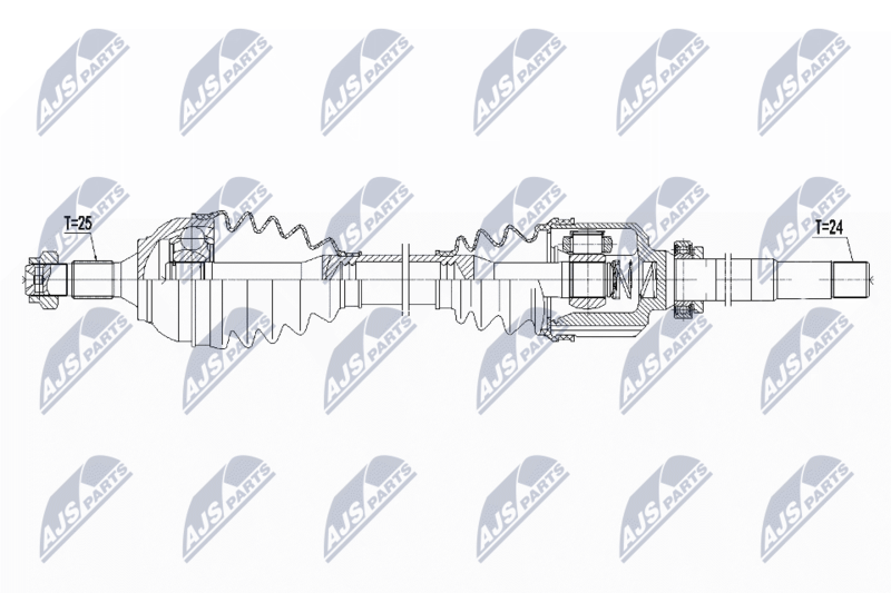 NTY NPW-CT-105 Drive Shaft