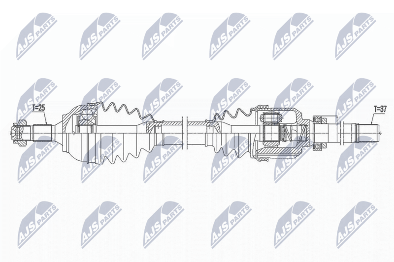 NTY NPW-CT-107 Drive Shaft