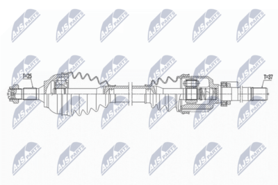 Drive Shaft NTY NPW-CT-107