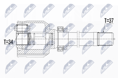 Joint Kit, drive shaft NTY NPW-CT-108