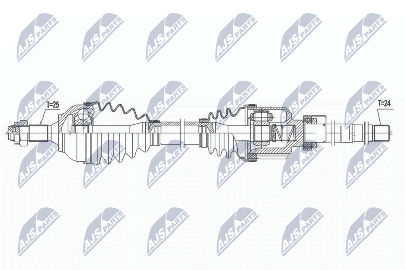 NTY NPW-CT-111 Drive Shaft