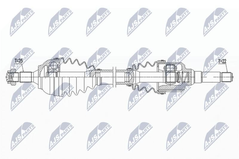NTY NPW-CT-113 Drive Shaft