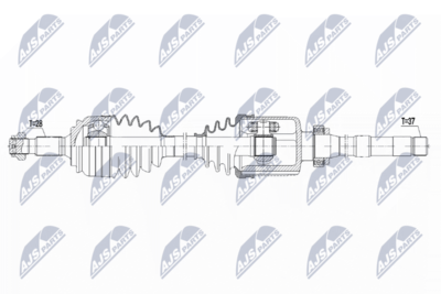 Drive Shaft NTY NPW-CT-121