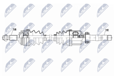 Drive Shaft NTY NPW-CT-123