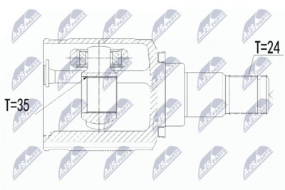 Joint Kit, drive shaft NTY NPW-CT-124