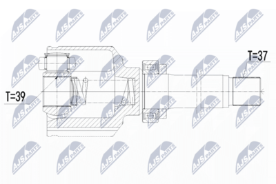 Joint Kit, drive shaft NTY NPW-CT-128