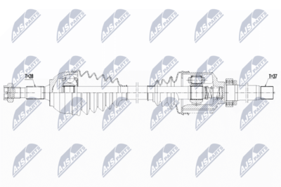 Drive Shaft NTY NPW-CT-129