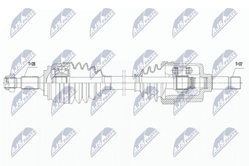 NTY NPW-CT-131 Drive Shaft