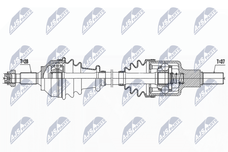 NTY NPW-CT-133 Drive Shaft