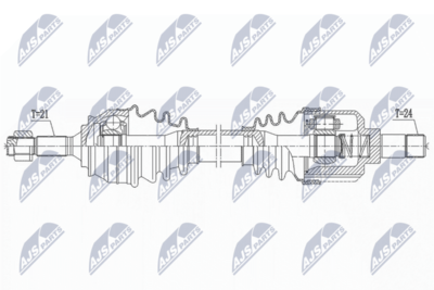 Drive Shaft NTY NPW-CT-137