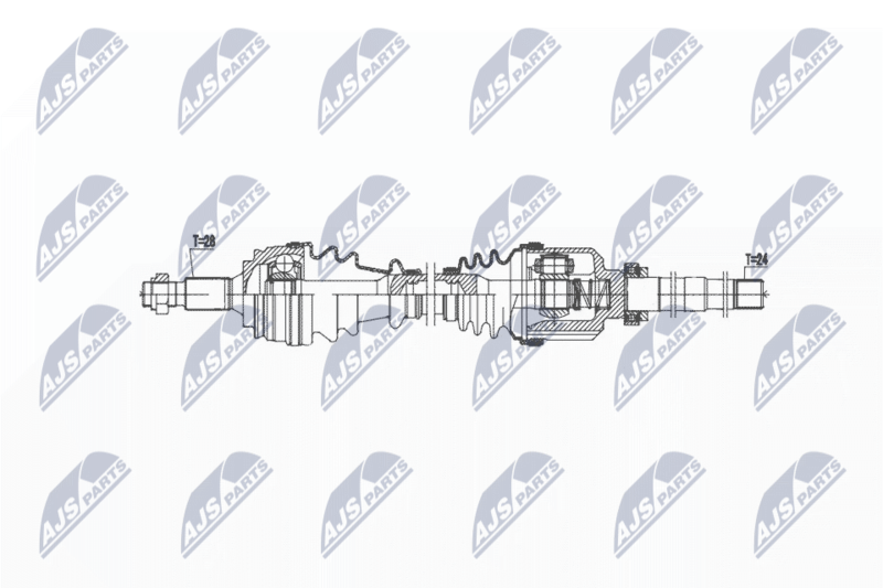 NTY NPW-CT-143 Drive Shaft