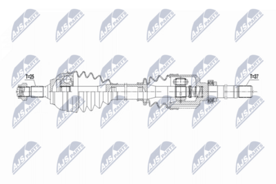 Drive Shaft NTY NPW-CT-150
