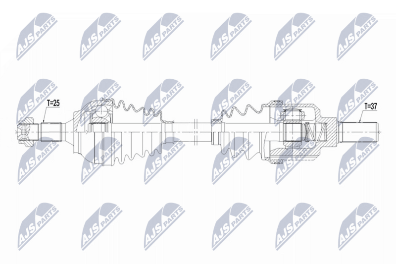 NTY NPW-CT-151 Drive Shaft