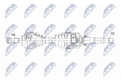 Drive Shaft NTY NPW-CT-152