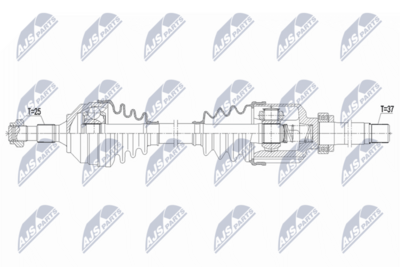Drive Shaft NTY NPW-CT-155