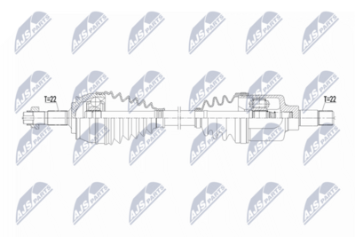 Drive Shaft NTY NPW-CT-158