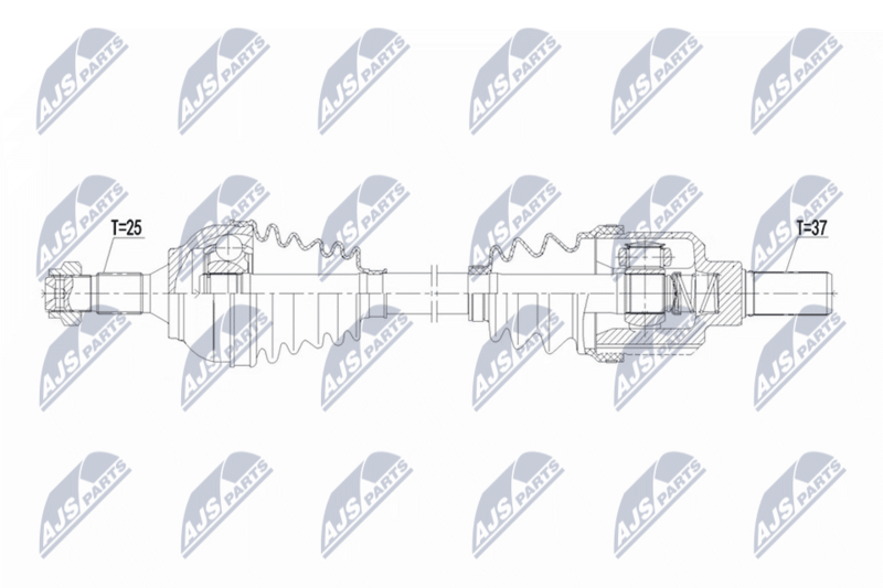 NTY NPW-CT-159 Drive Shaft