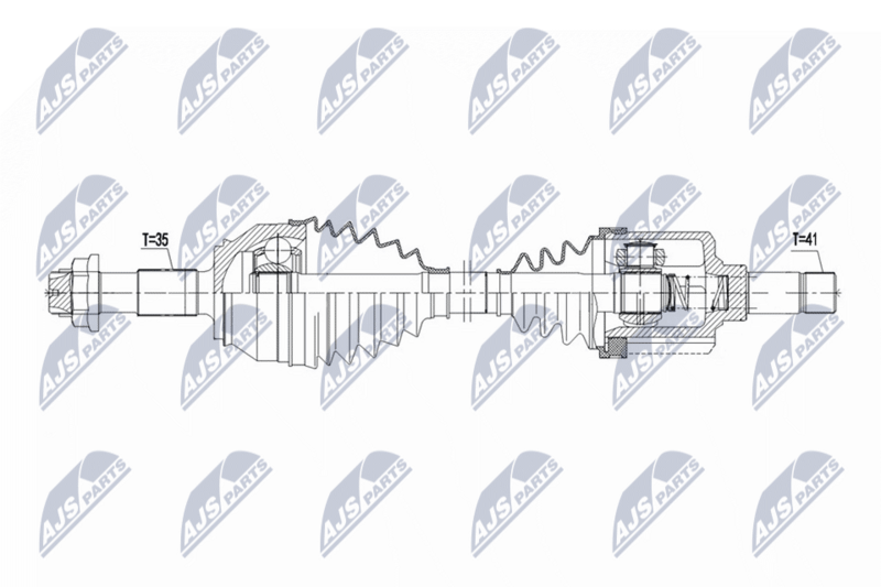 NTY NPW-CT-163 Drive Shaft
