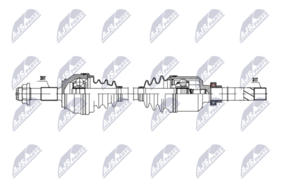 Drive Shaft NTY NPW-CT-167
