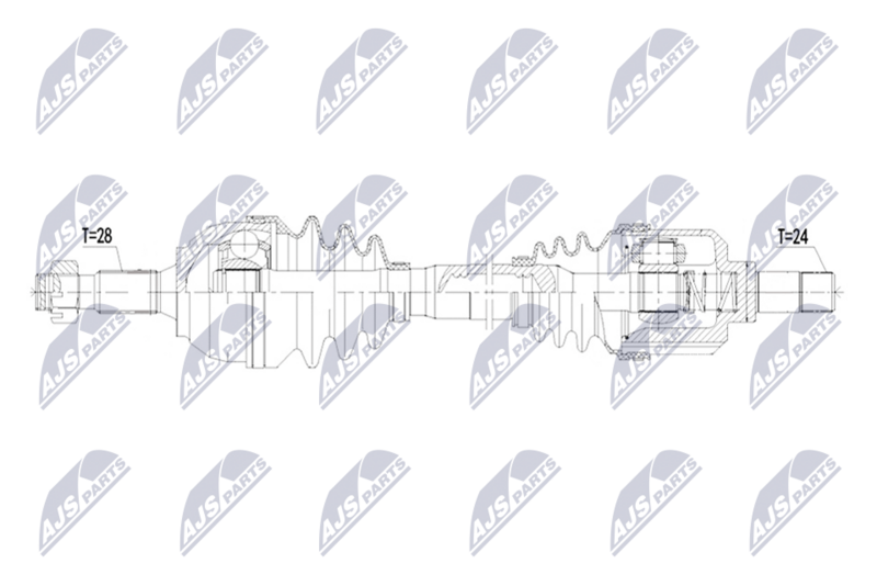 NTY NPW-CT-178 Drive Shaft