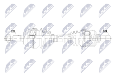 Drive Shaft NTY NPW-CT-178