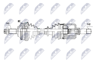 Drive Shaft NTY NPW-CT-180